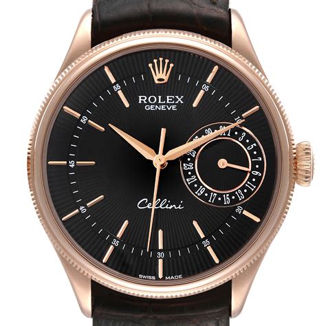 cellini rolex rose gold